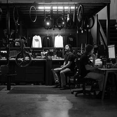 Take a look inside the LUXBMX Workshop 