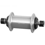 Onyx BMX 100/10mm Bolt-on Solid Front Hub / Clear Ano / 28H