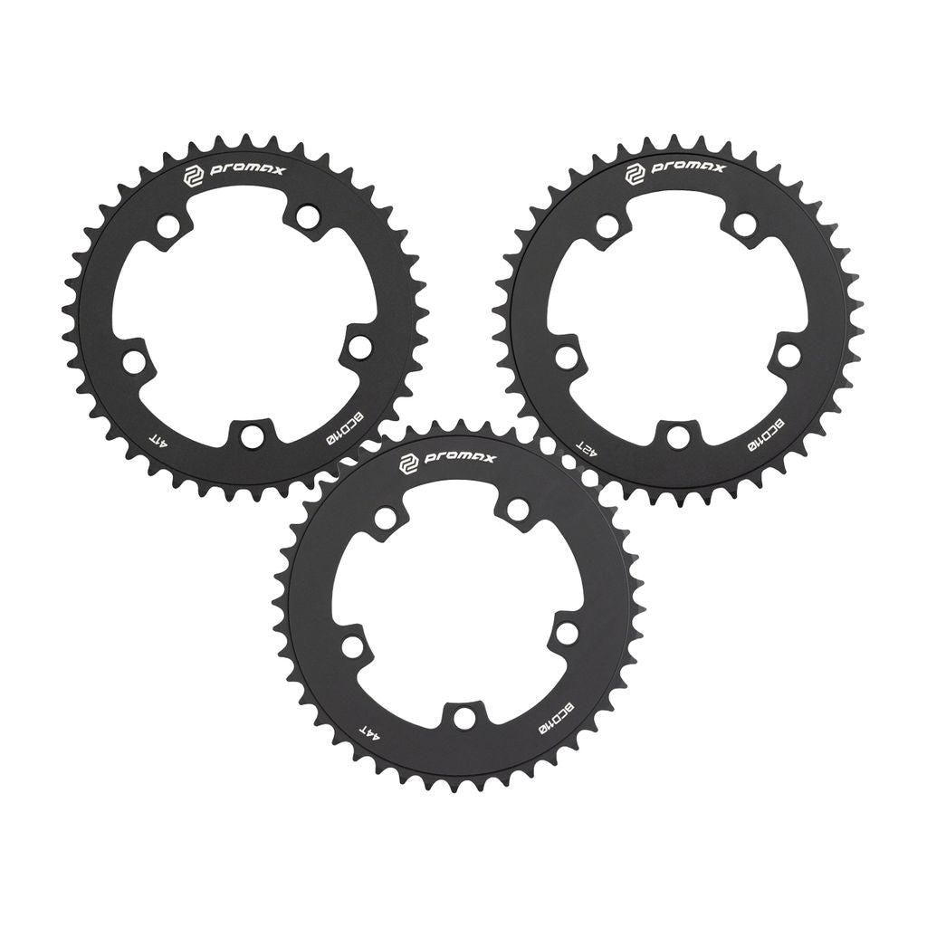 Promax 5-bolt 104 BCD Chainring on a white background, perfect for the BMX race market.