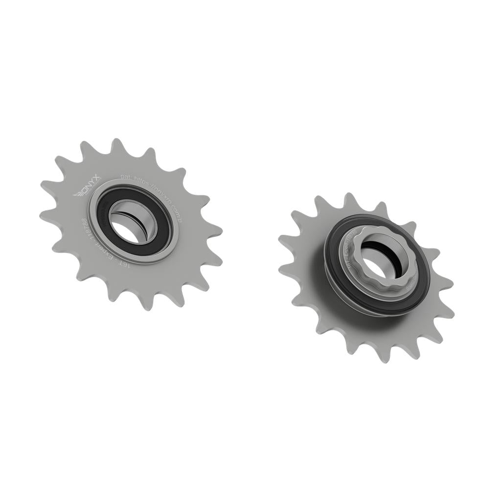 Onyx Expert Hybrid Freehub with Integrated Cog / Anodised Clear / 16T