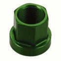 Tuf-Neck Alloy Axle Nut (Each) / Green / 14mm