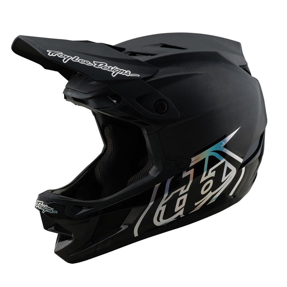 TLD D4 CARBON HELMET MIPS STEALTH BLACK - Main Image