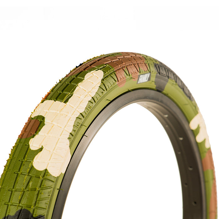 A Family BMX F2128 18 Inch Tyre on a white background.