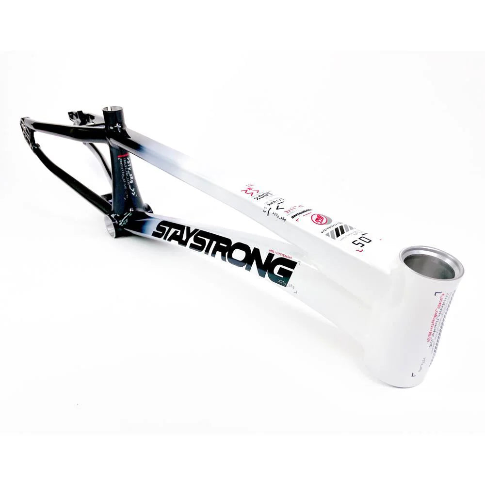 Race frame disc outlet