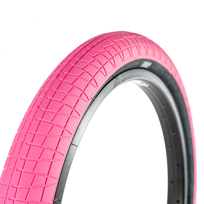 A Family BMX F2128 20 Inch Tyre on a white background.
