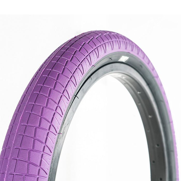 A Family BMX F2128 20 Inch Tyre on a white background.