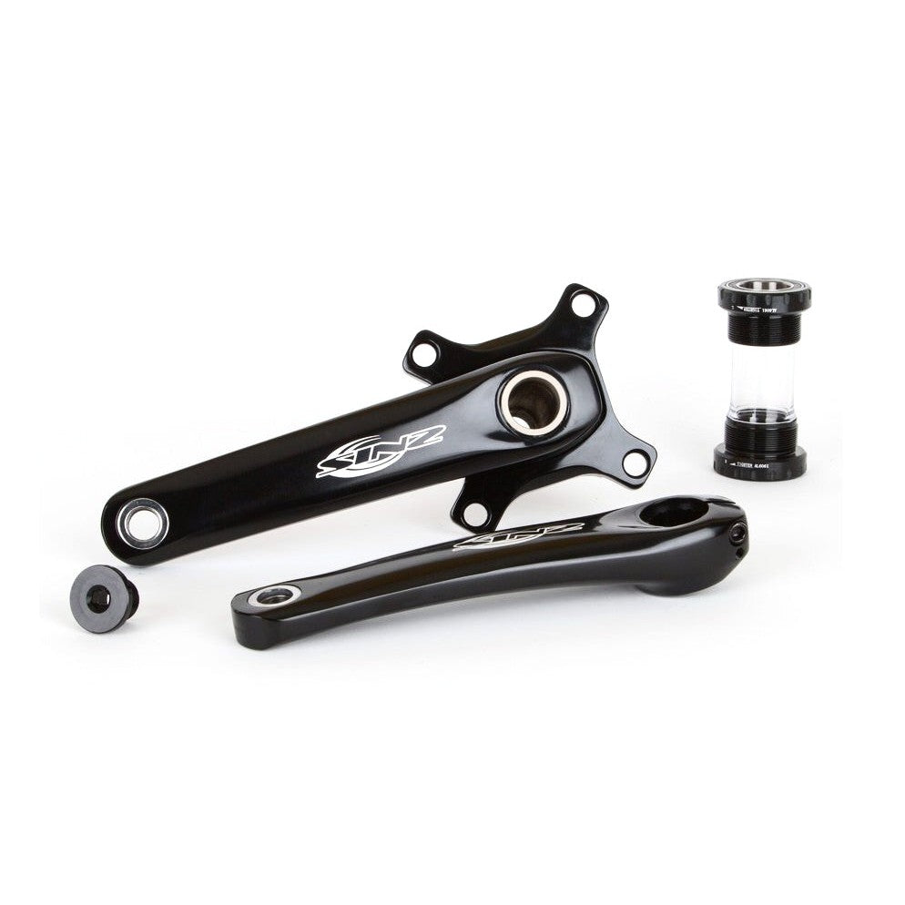 Sinz Elite 2pc Crank Set / Black / 180mm