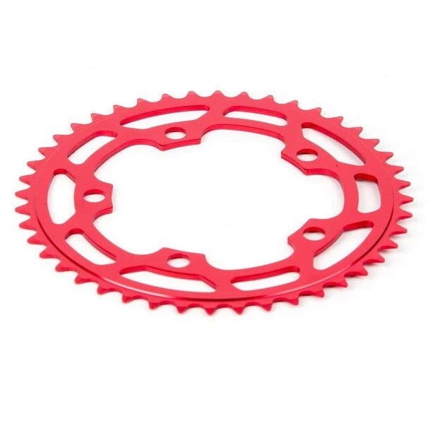 Sinz 110BCD 5 Bolt Chainring / Red / 45T