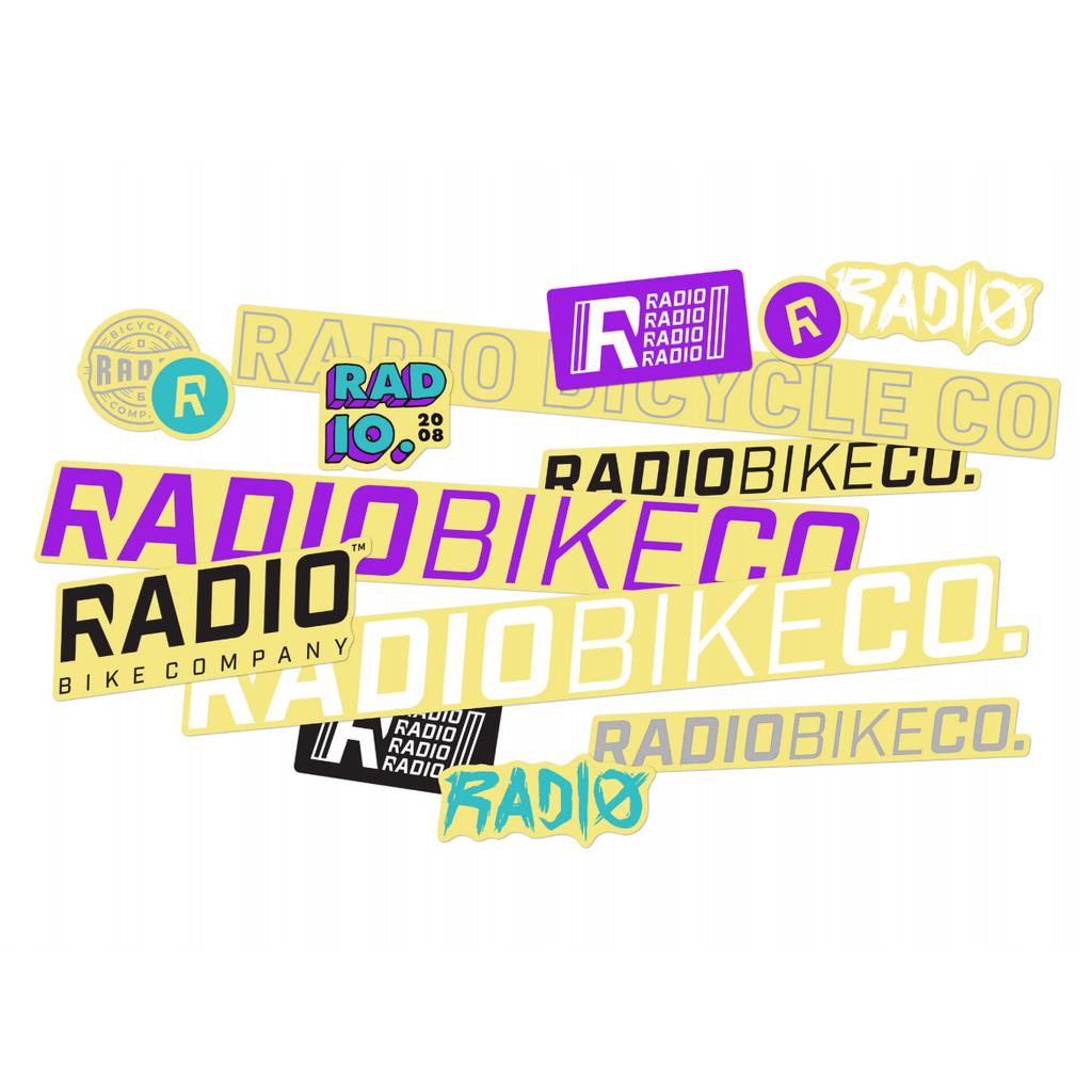Radio Radio Brand Sticker Pack