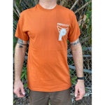 Profile Racing Logo T-Shirt / Orange/White / XL