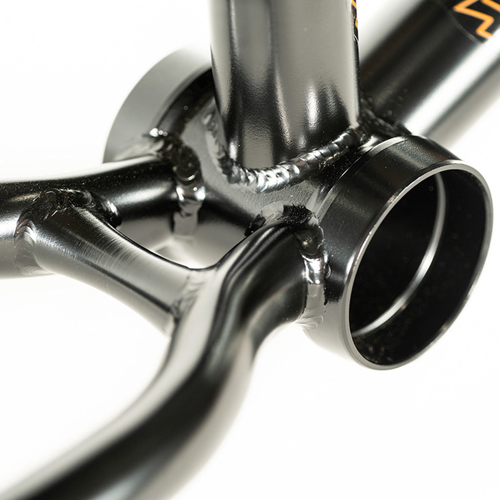 A close up view of a Colony Rico 'Lite' Frame, showcasing the technical wizardry of the Colony Rico 'Lite' Frame.