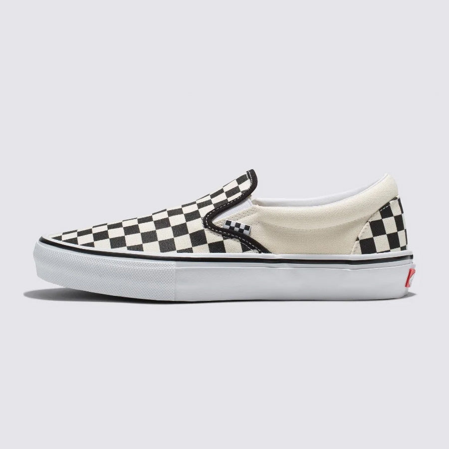 Vans Pro Skate Slip-On / Checkerboard in checkerboard pattern.