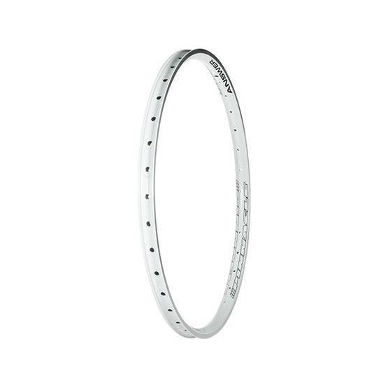 Answer Pinnacle Pro-24in Rim 36H / White (Machined Sidewall)