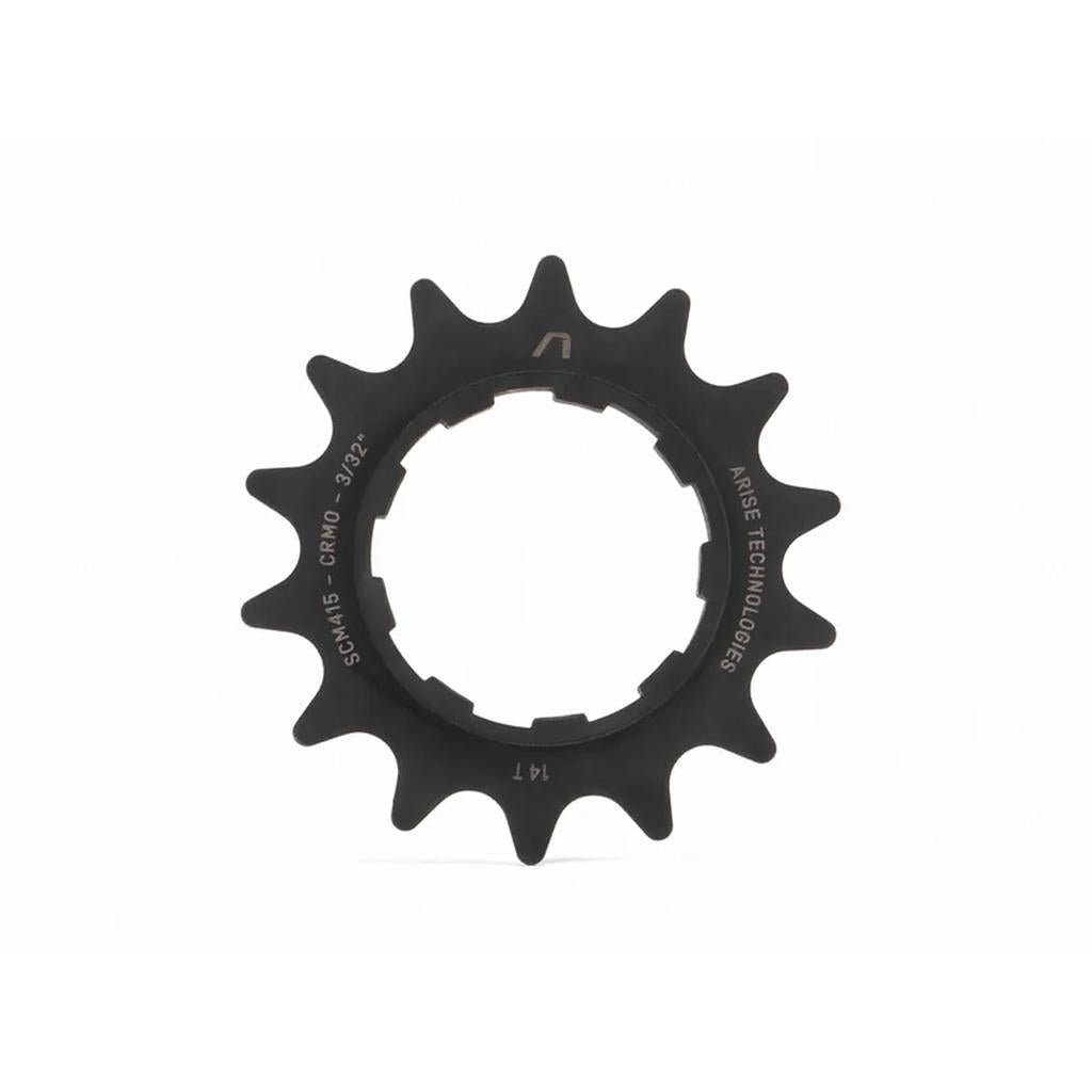 A black Echo Chromo Cassette Rear Sprocket, CNC machined chromoly with white text.