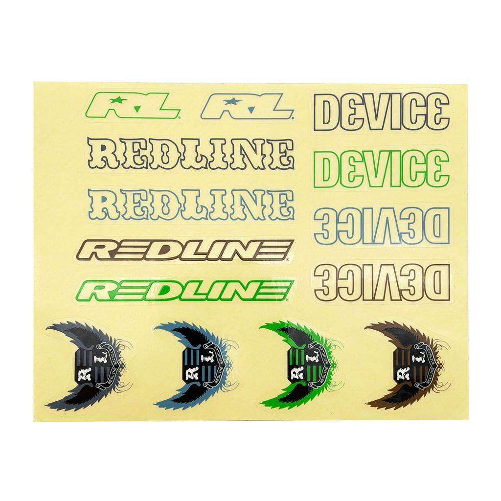 Redline Device Sticker Pack (14 Pack)