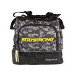 A Stay Strong Chevron Helmet/Kit Bag with the words stay strong on it.