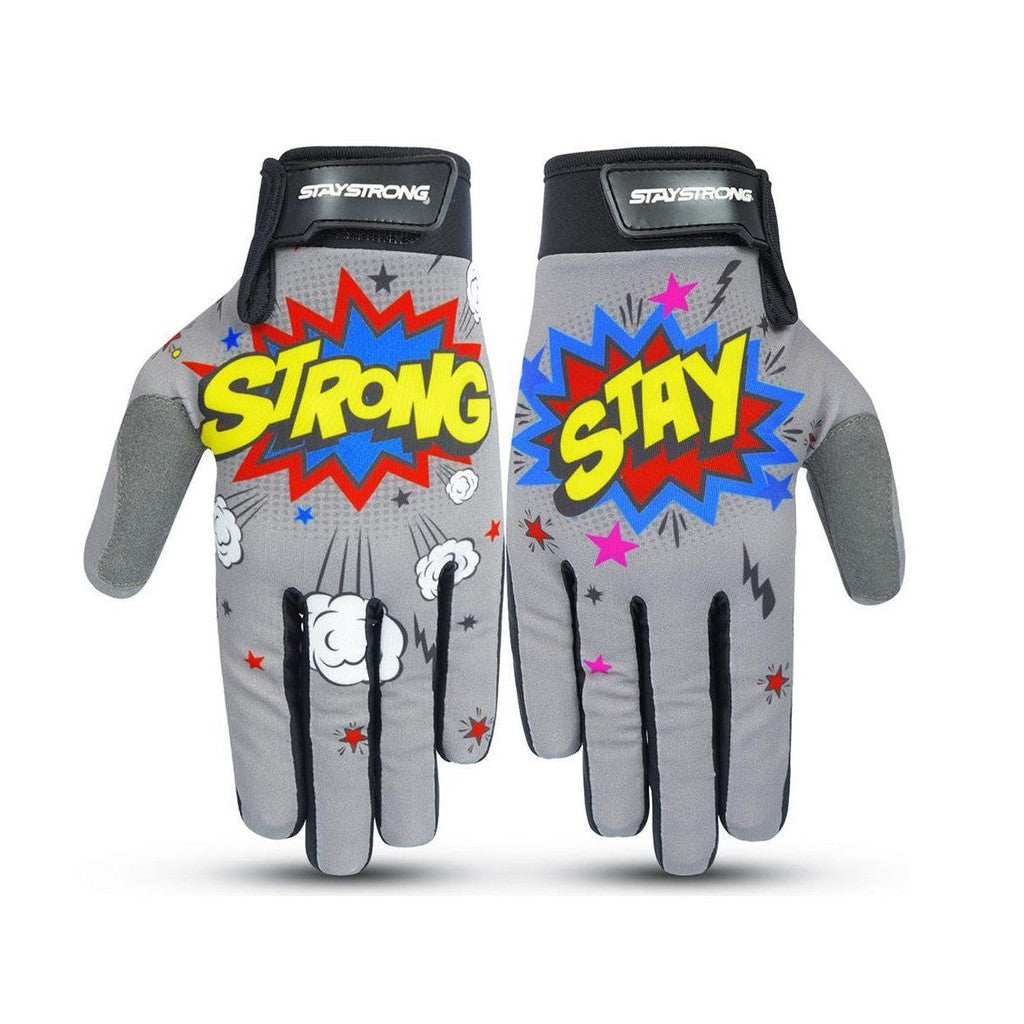 Stay Strong POW Glove / Grey / XS