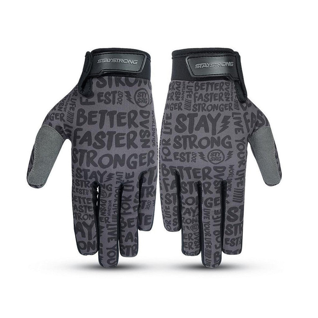 Stay Strong Sketch Glove / Black / M