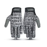 Stay Strong Sketch Youth Glove / Black/Grey / XS