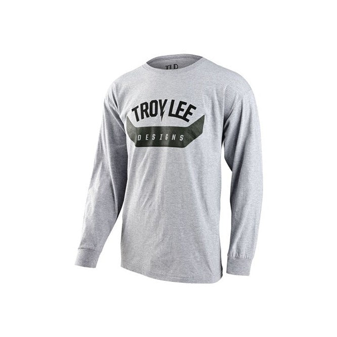TLD Arc Long Sleeve T-Shirt / Grey Heather / XL
