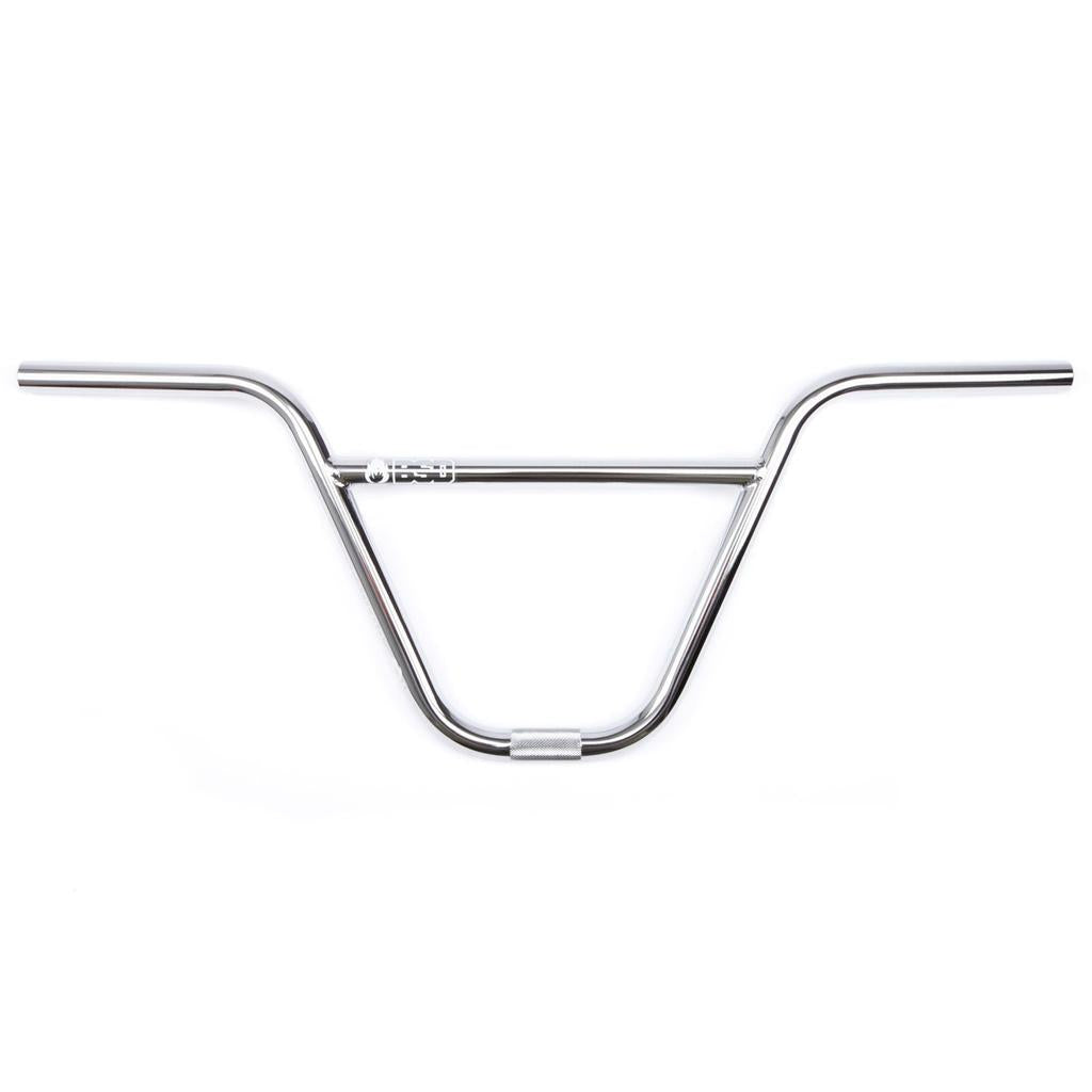 BSD Roastin Bars (Tam Roulston), 10-inch chrome BMX handlebars with crossbar and vertical support, displayed against a white background.