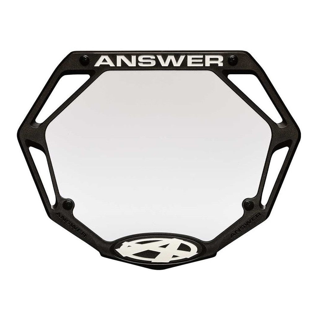 Answer Pro Number Plate / Black