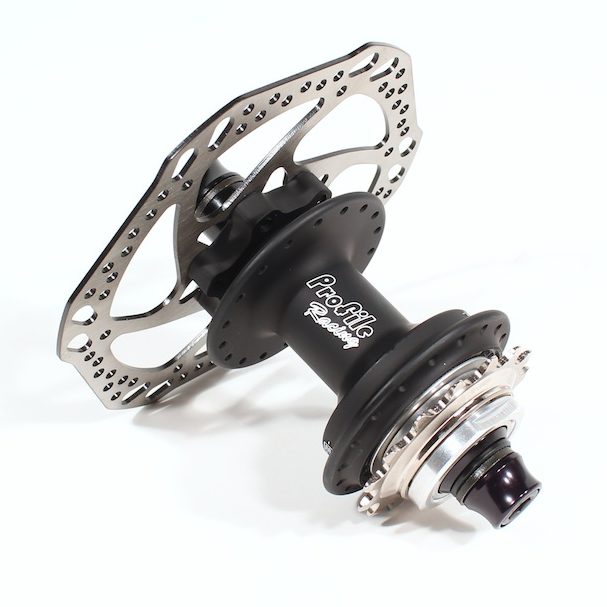 Profile Elite Rear Hub Disc / Matte Black