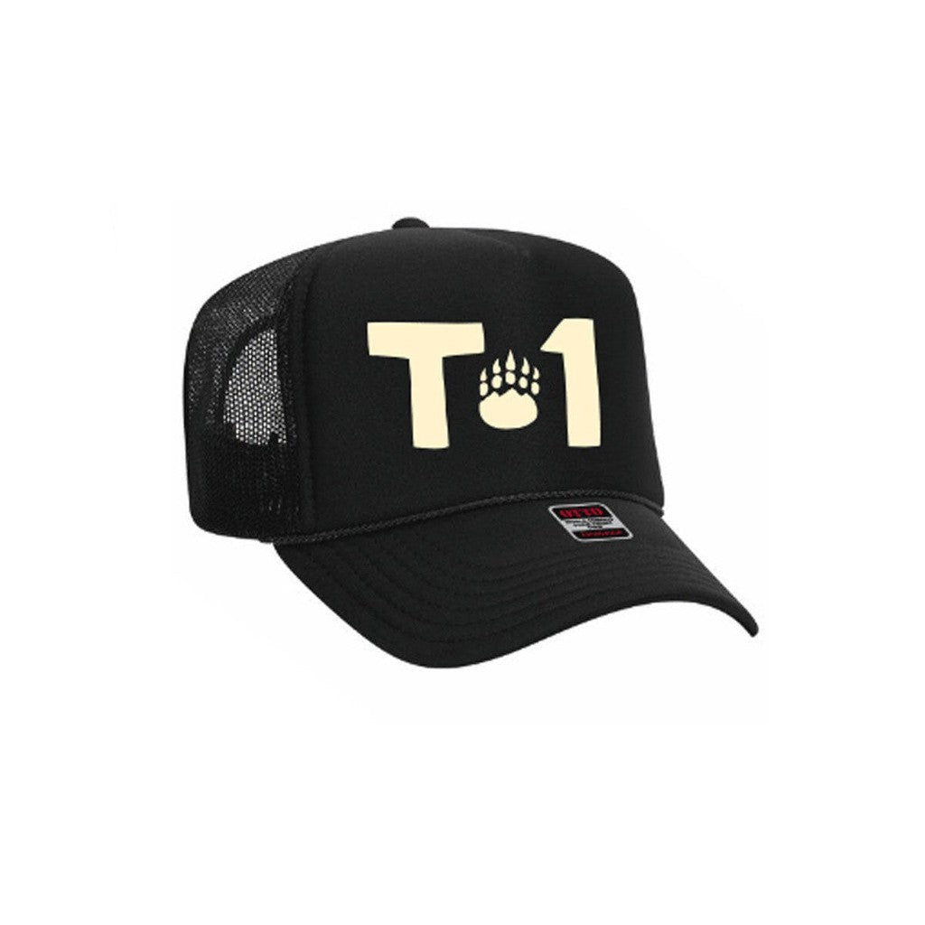 Terrible One Paw Trucker Cap  / Black / One Size