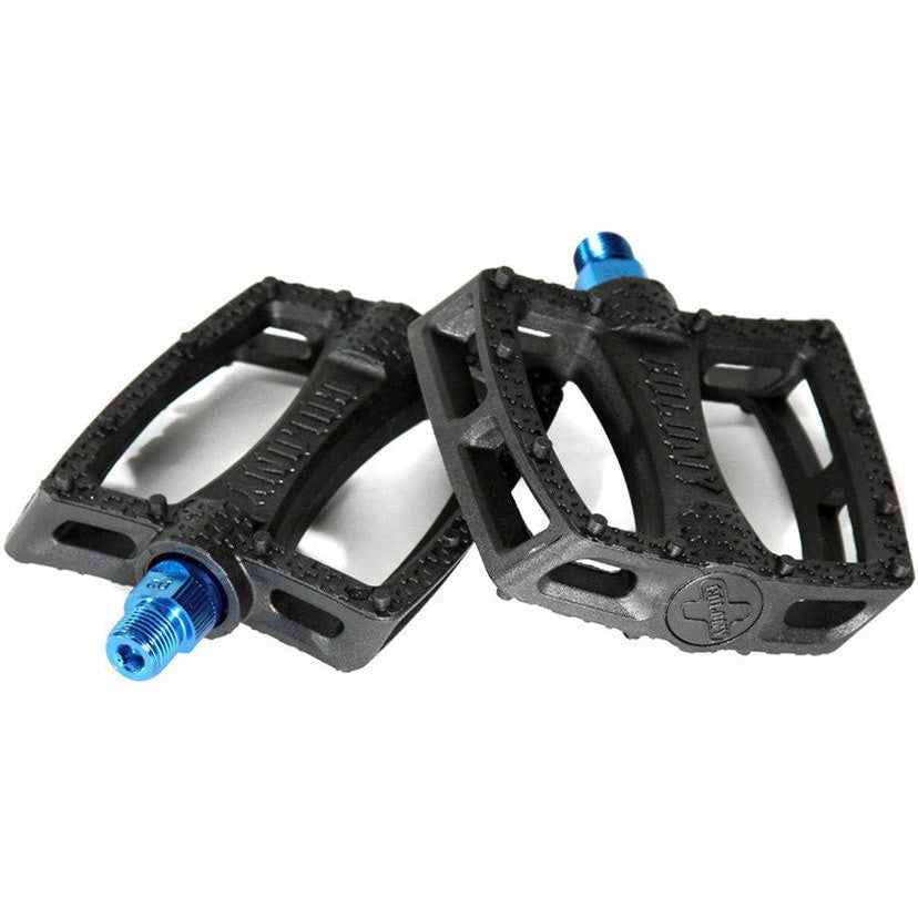 Colony Fantastic Plastic Pedals / Black/Blue