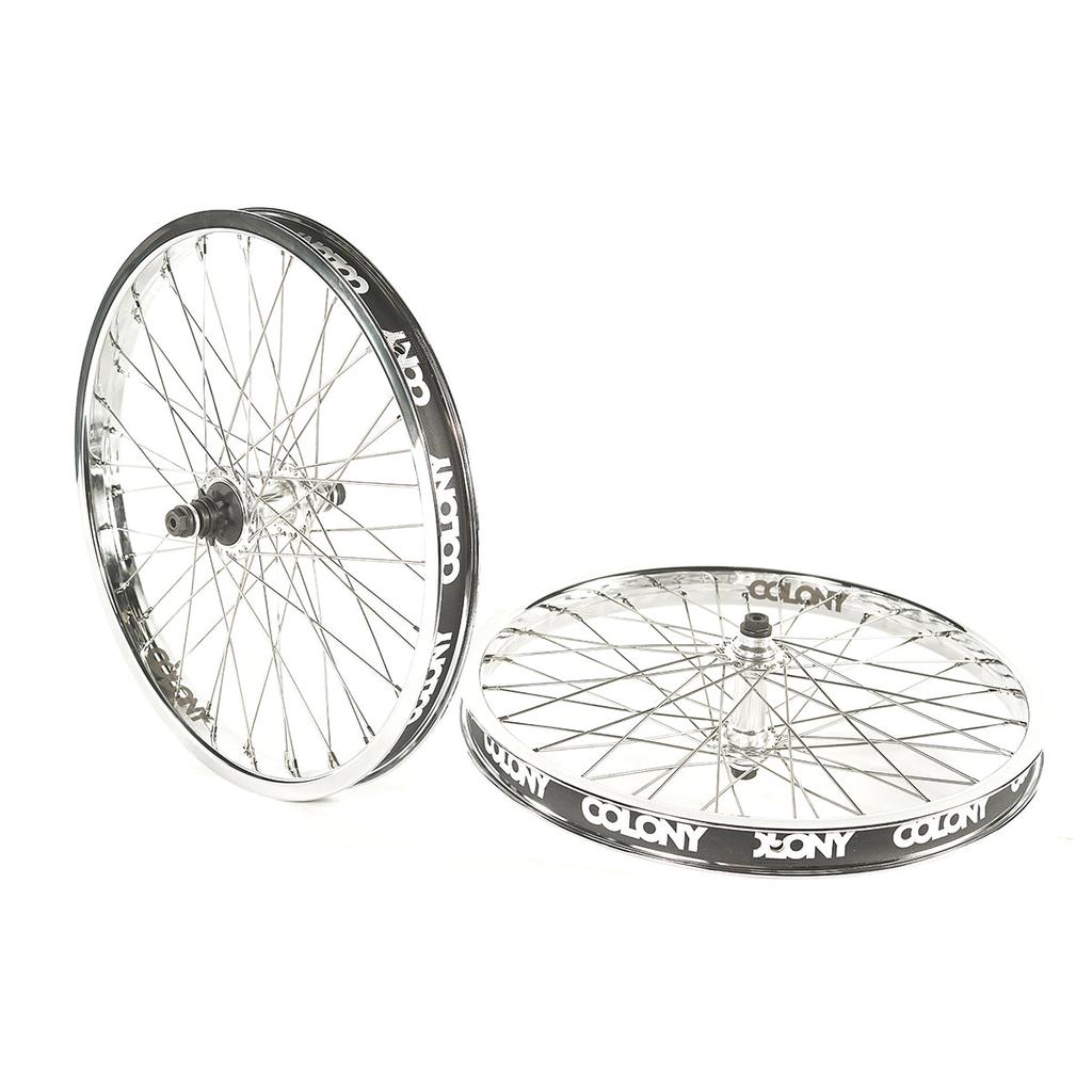 Colony Contour Chrome 20 Inch 36H Wheel Set