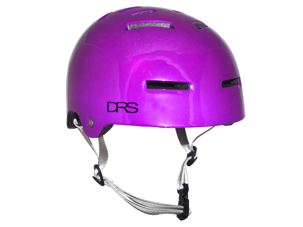 DRS Helmet Gloss Purple / L-XL