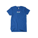 Eclat Pizza Place Embroidered T-Shirt / Blue / L