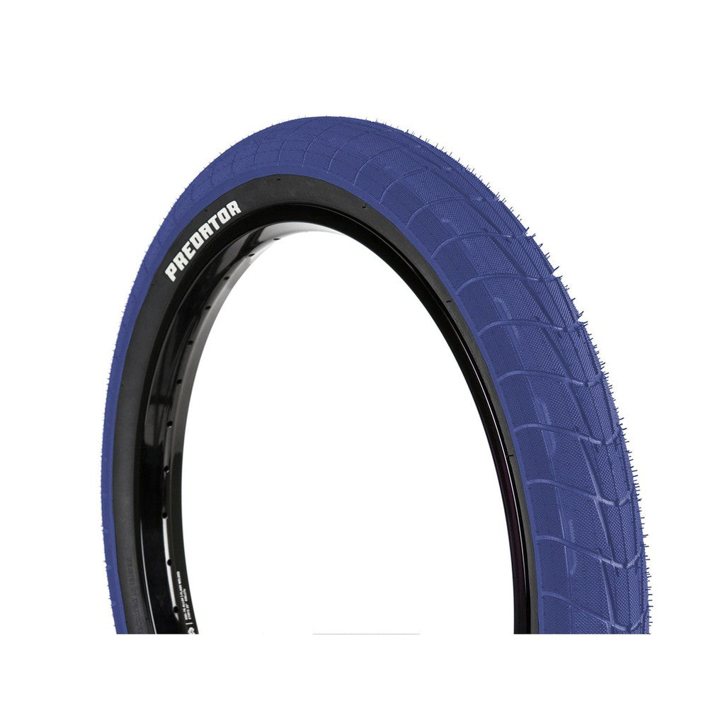 Eclat Predator Tyre (Each) / Blue w/Black Sidewall / 20x2.3