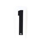 LUXBMX Race Number / Black / White / 1