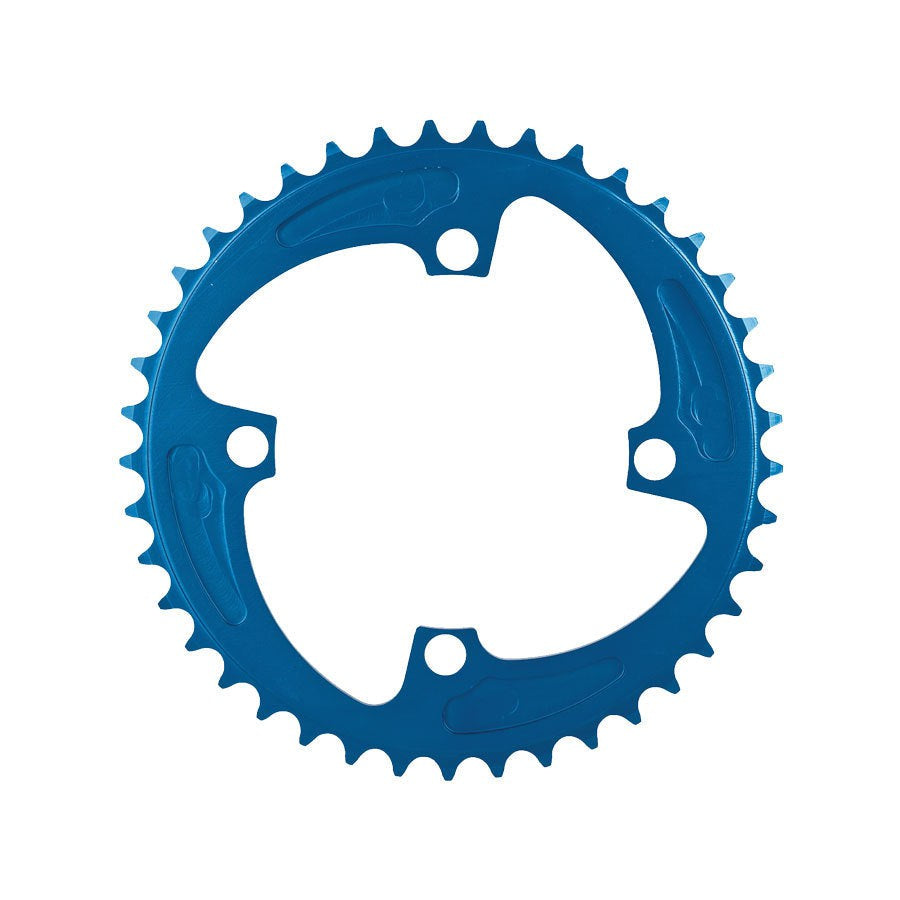 MCS 104BCD 4 Hole Chainring / 42T Blue