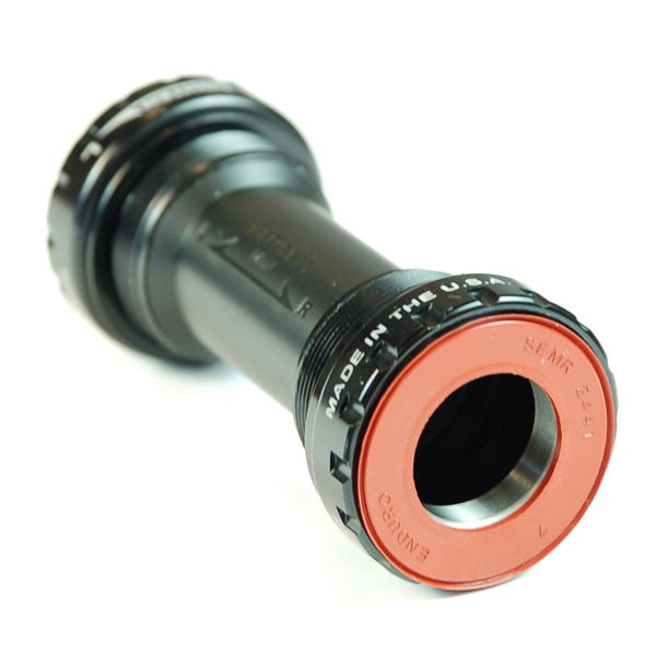 Wheels MFG External Euro ABEC-5 Bottom Bracket / Black / 24mm Shimano
