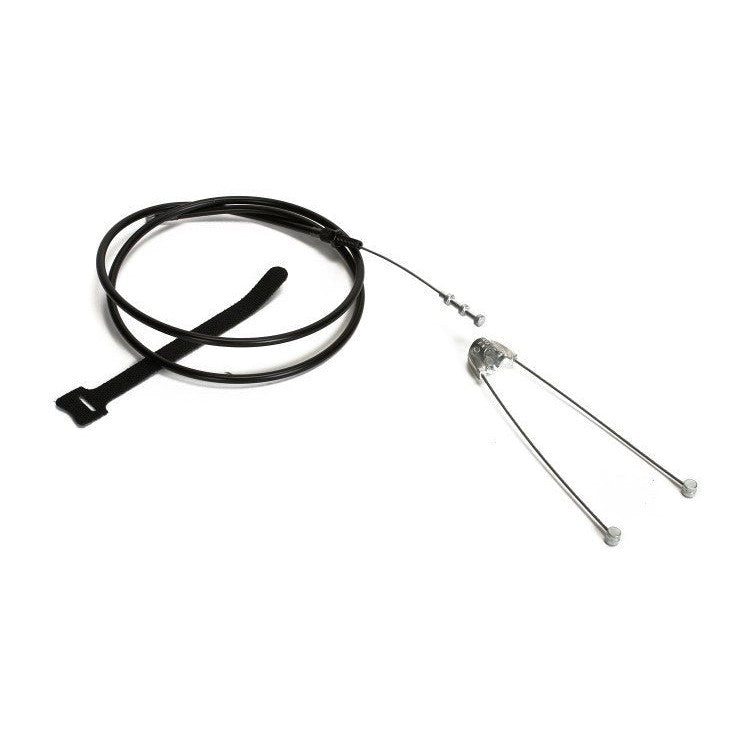 Odyssey Linear Quik Slic BMX Brake Cable and lever on a white background.