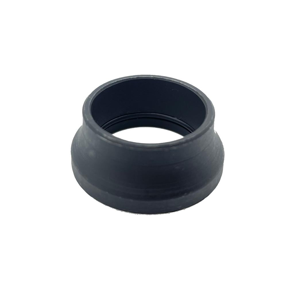 A black, cylindrical Odyssey Antigram Front Collar adapter with a flared base and antigram hub, shown against a white background.