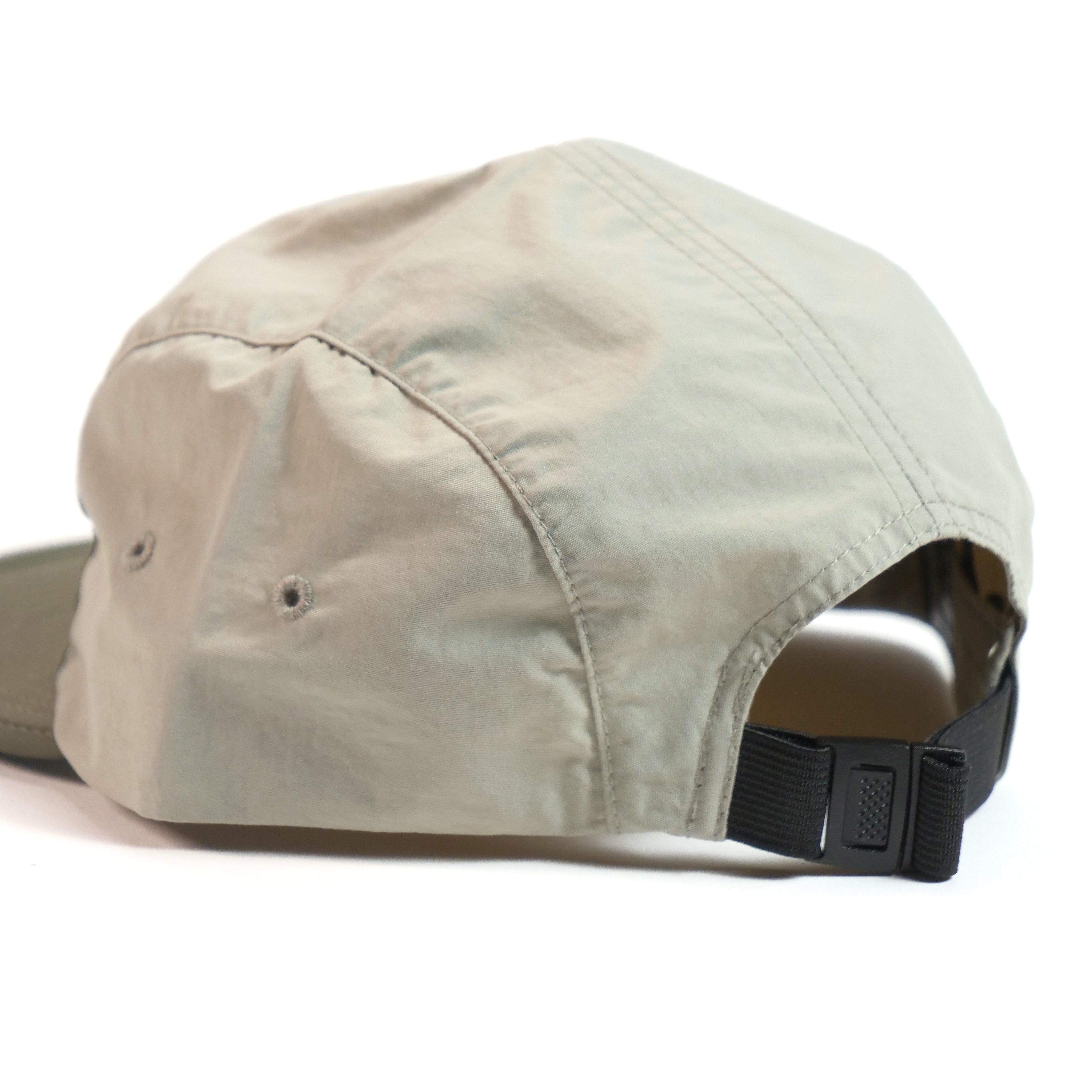 The Cactus BMX Mag 8 Bit Cap Green is displayed from the back, highlighting its adjustable black strap and metal clasp—a retro-inspired hat that's ideal for everyday wear and trail-ready adventures.