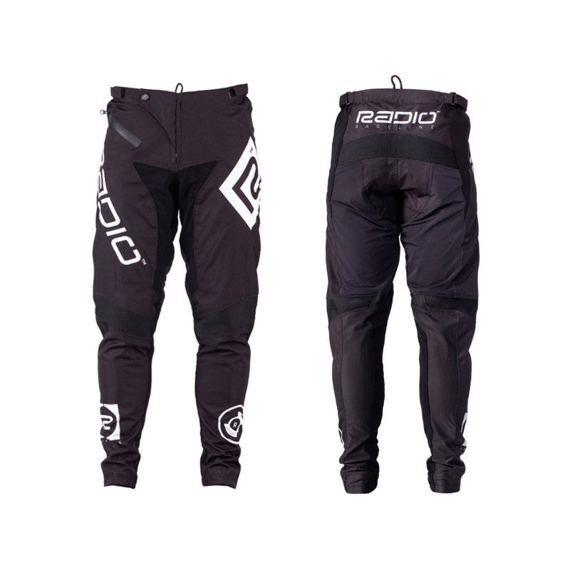 Radio Pilot Race Pants / Black / Adult 32 inch