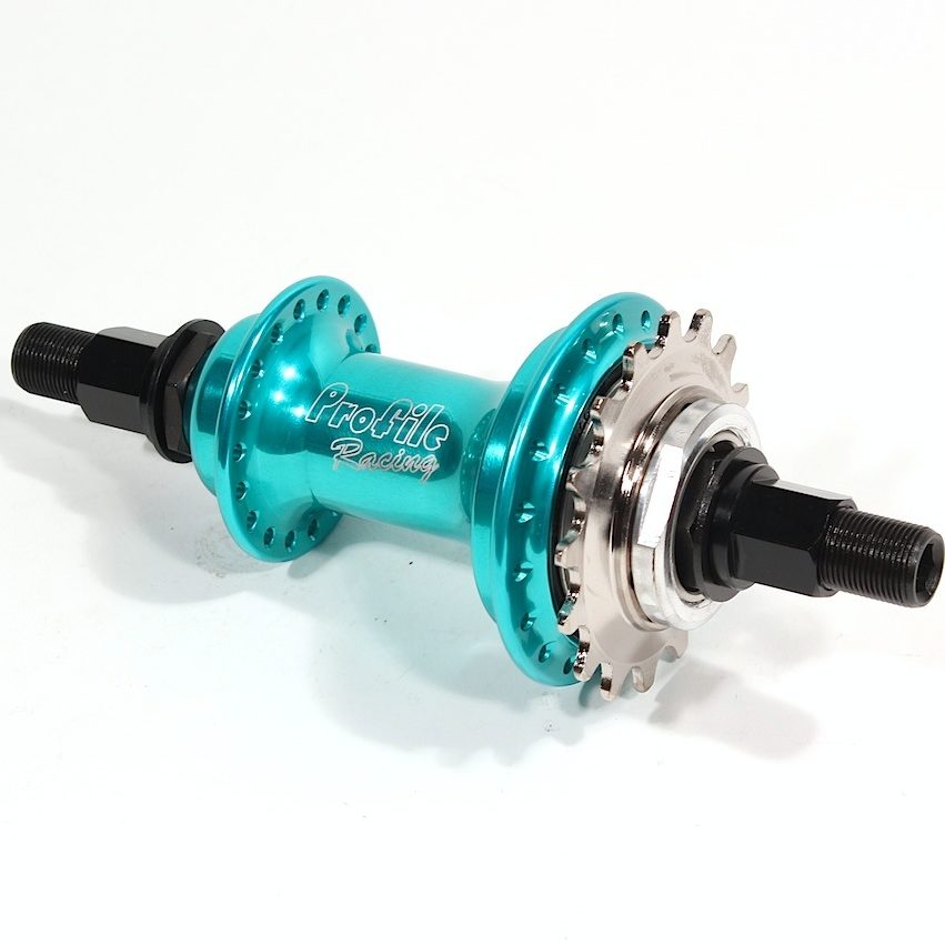 Profile Elite Rear Cassette Hub / Aqua