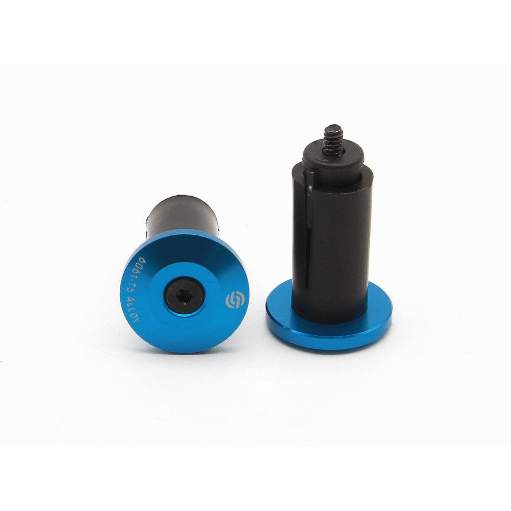 Salt Simple Handlebar Plugs / Blue