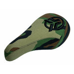 Federal Mid Stealth Logo Seat / Camo With Raised Black Embroidery