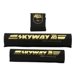 Skyway 60th Anniversary Retro USA Made 3 Pad Set / Black/Gold