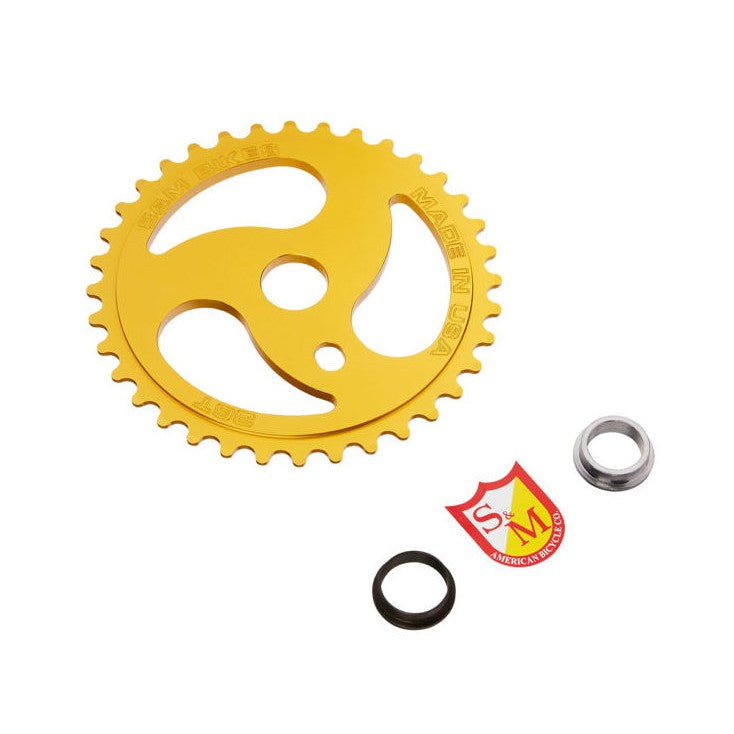 S&M Chainsaw Sprocket / Gold / 36T
