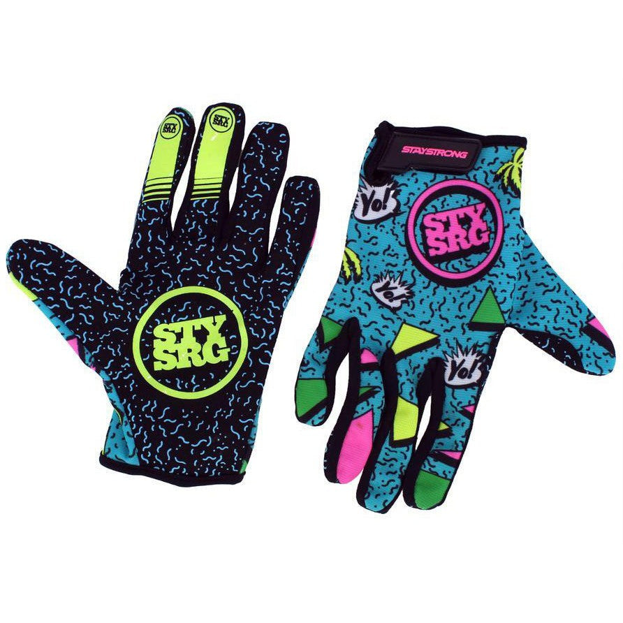 Stay Strong MTV Glove Multi (Adult) / Teal /  Black / XL