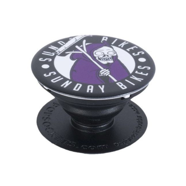 Sunday Street Sweeper Pop Socket / Black