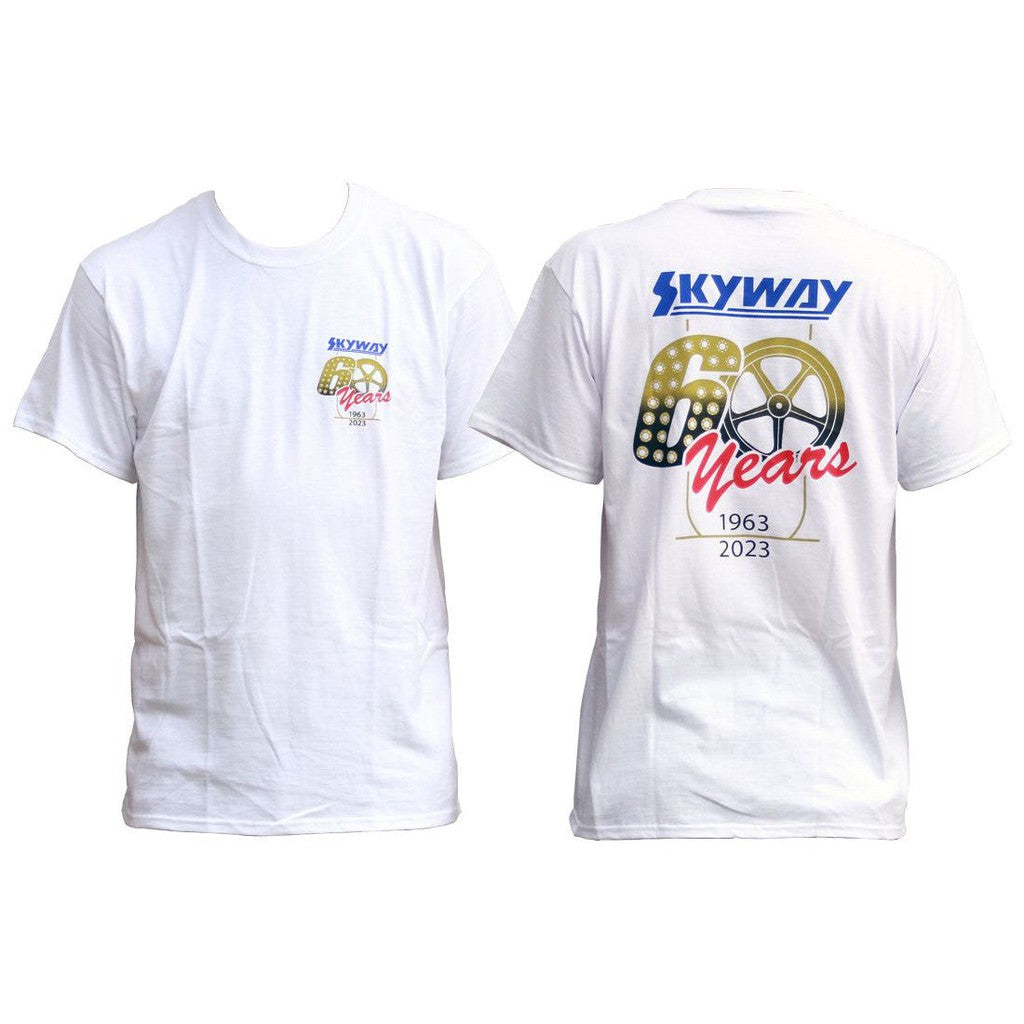 Skyway 60th Anniversary USA T-Shirt / White / M
