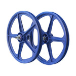 Skyway Tuff II 5 Spoke Wheelset / Blue