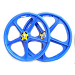 Skyway Tuff II Rivet 20 Collectors Edition Wheelset / Blue w/Gold Flange